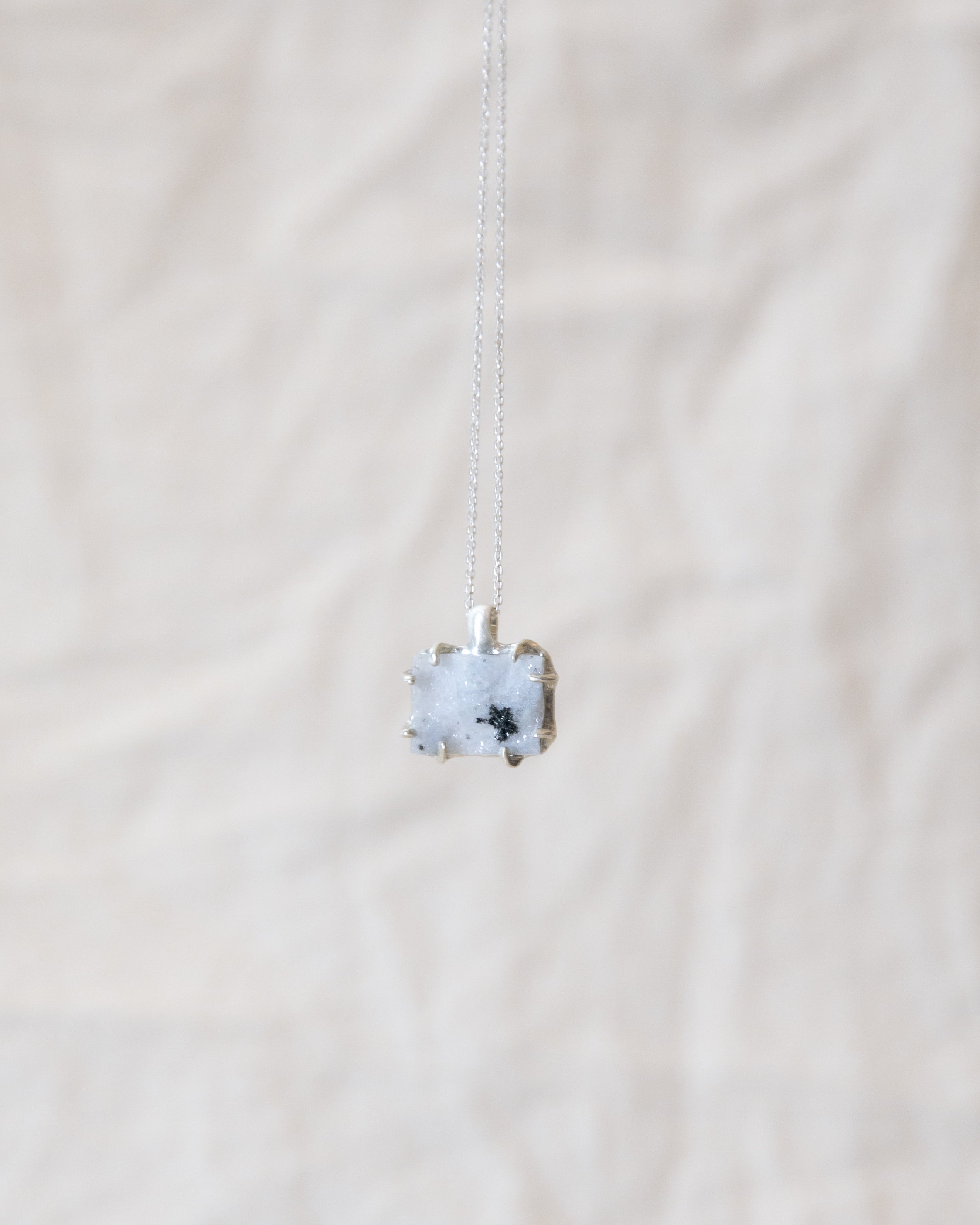 Crystalline Agate Necklace