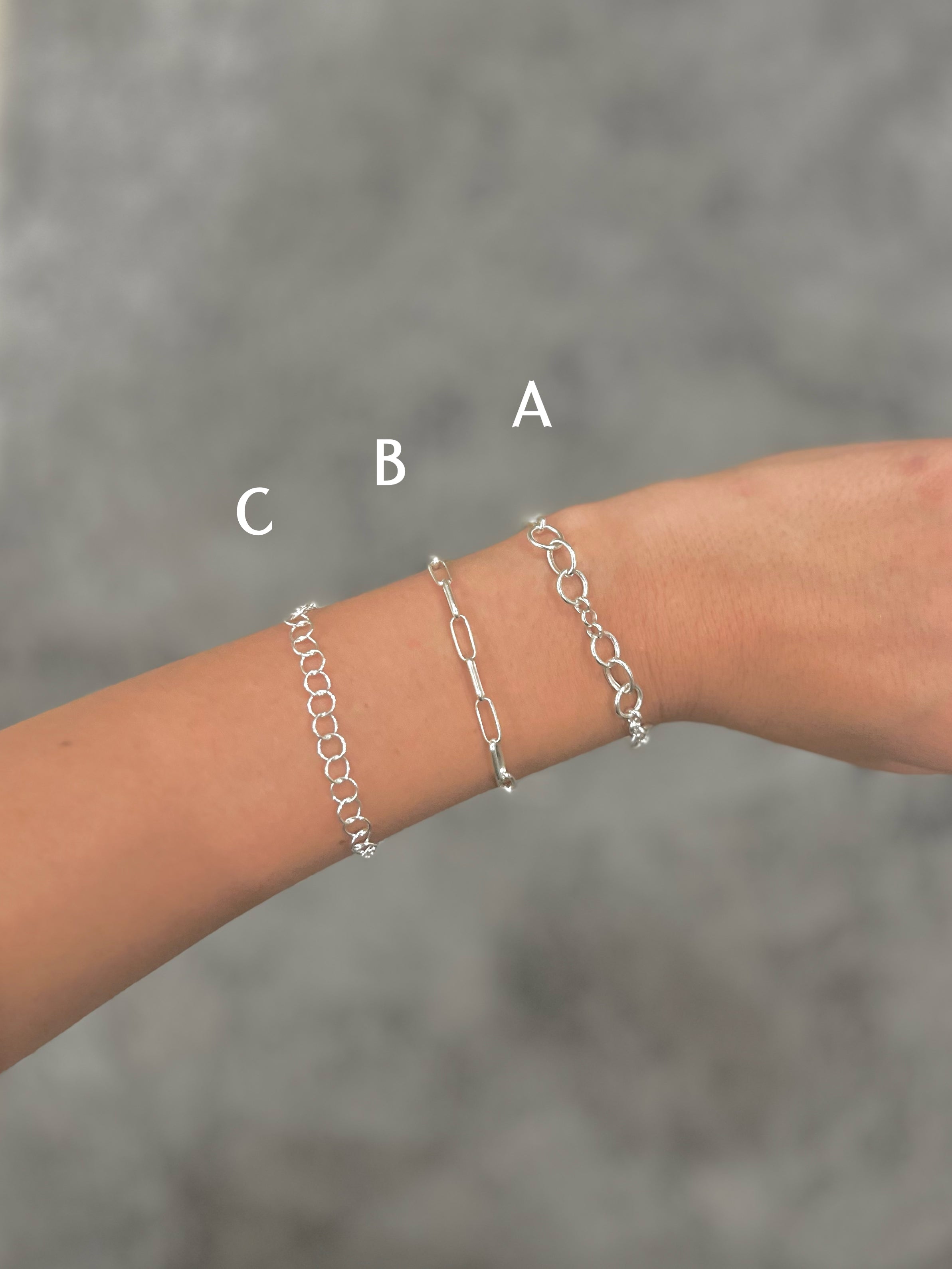 bracelet chain - silver 925