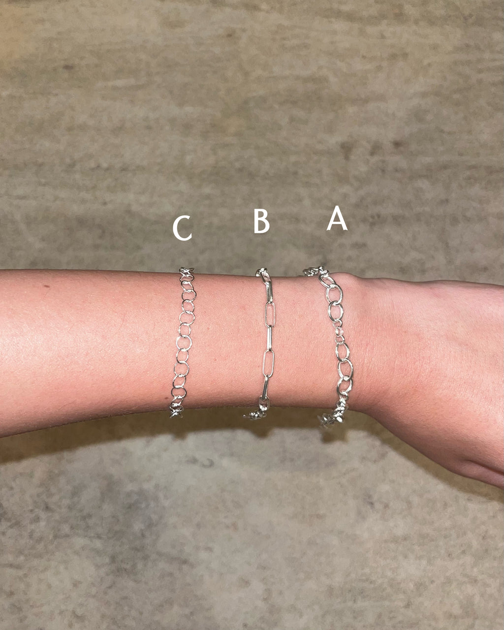 bracelet chain - silver 925