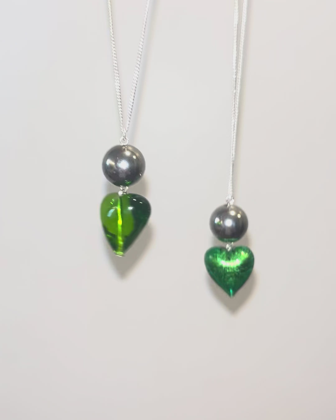 Mini green heart